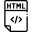 Static content icon representing hardcoded React components