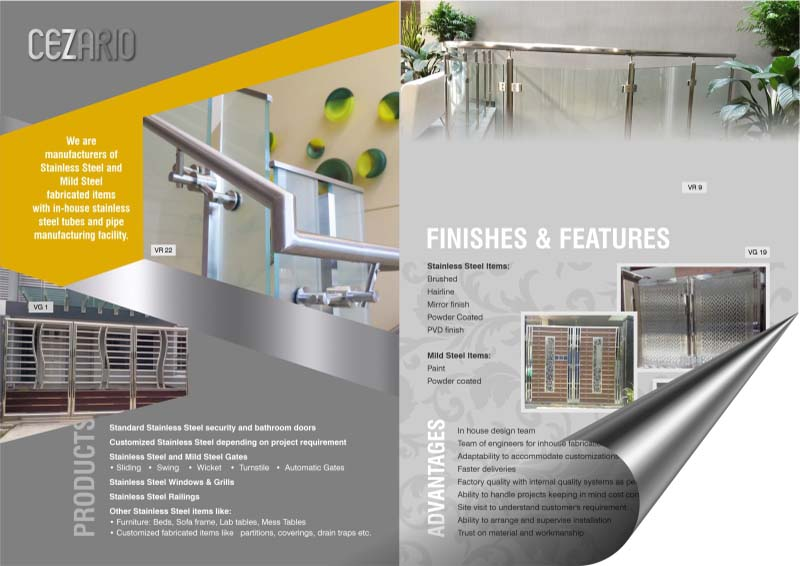 Interactive brochure flipbook for marketing and promotions