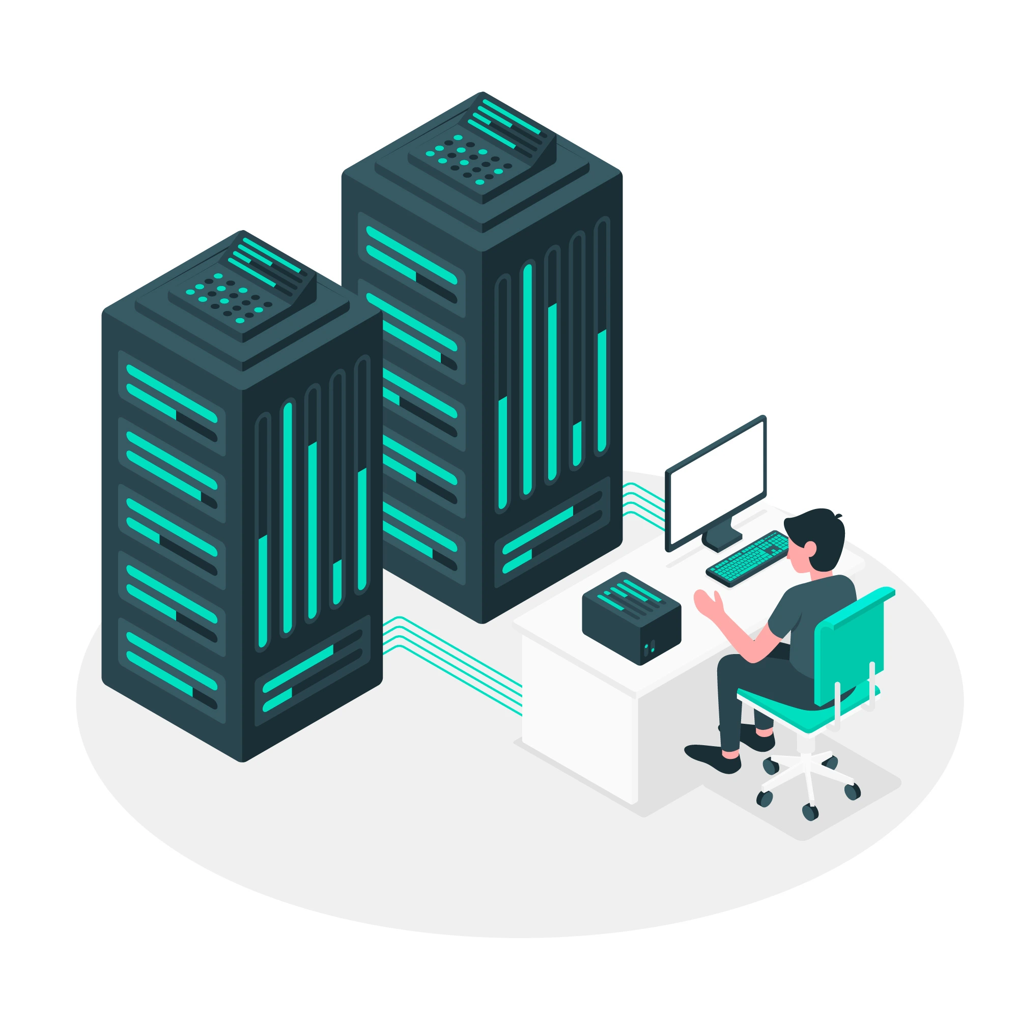 DNS configuration settings illustration for Zimbra server