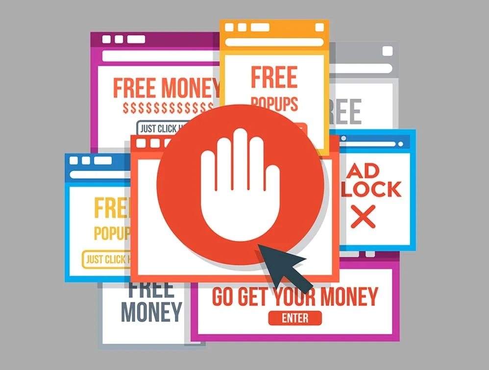 Ad Protection Illustration