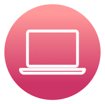 Data transfer to new laptop showing migration of files and settings
