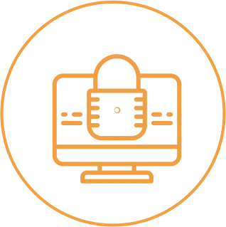 Endpoint backup protection feature showing silent data backup for laptops and desktops