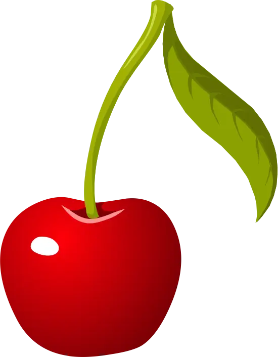 Decorative cherry icon