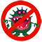 Sucuri malware removal service icon showing cleanup of infected websites