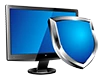 Sucuri protection shield illustration showing defense against cyber attacks
