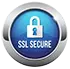 SSL security icon showing customer data protection and encrypted website connection