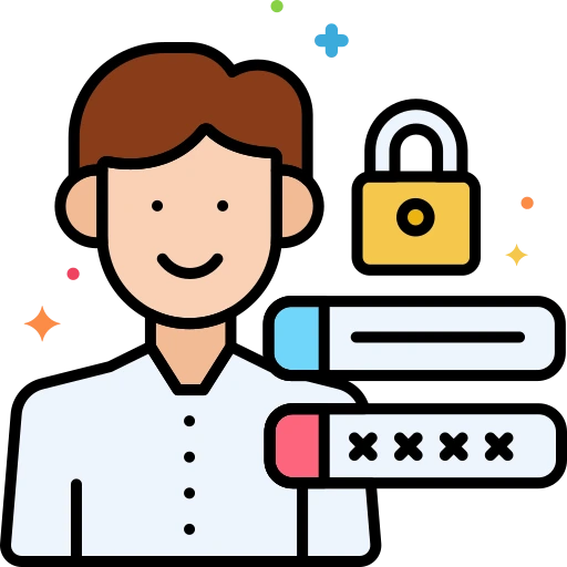 Email log analysis icon showing server logs for troubleshooting mail delivery issues