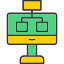 Yii MVC architecture icon representing Model View Controller structure in PHP framework