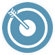 Business delay icon showing setbacks in deals and traction due to cyber attack