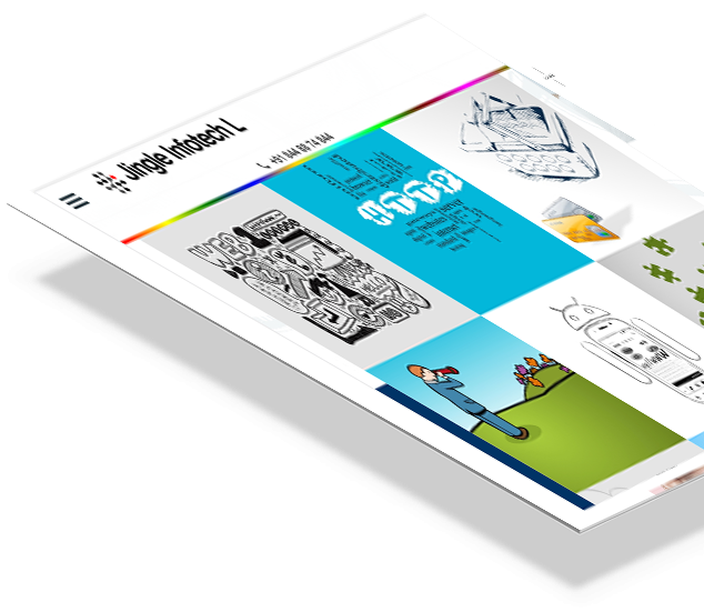 Tablet mockup with app screen
