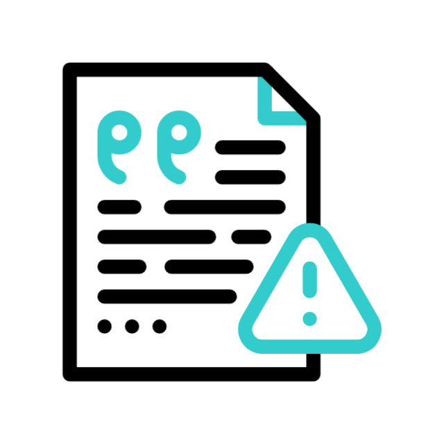 SSL certificate error animation showing invalid security certificate warning