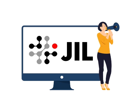 Jingle Infotech Limited company about section illustration