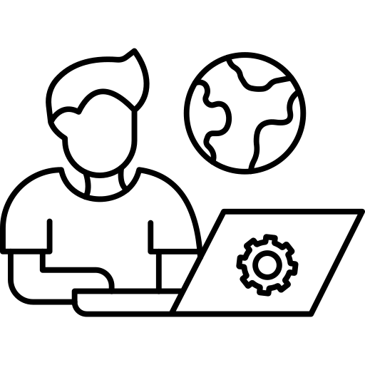 IT consultancy services illustration icon