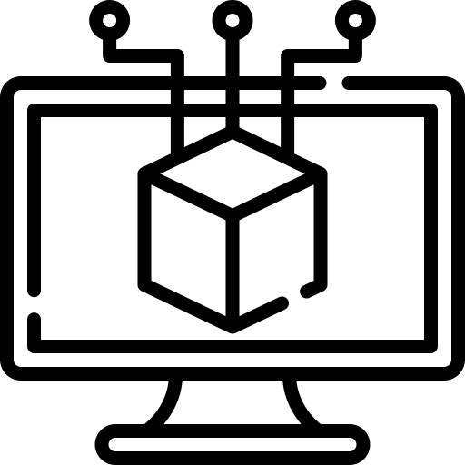 Software development services illustration icon