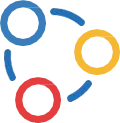 Social intranet collaboration platform dashboard illustration