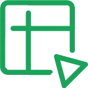 Spreadsheet feature icon for Zoho Sheet collaboration tool