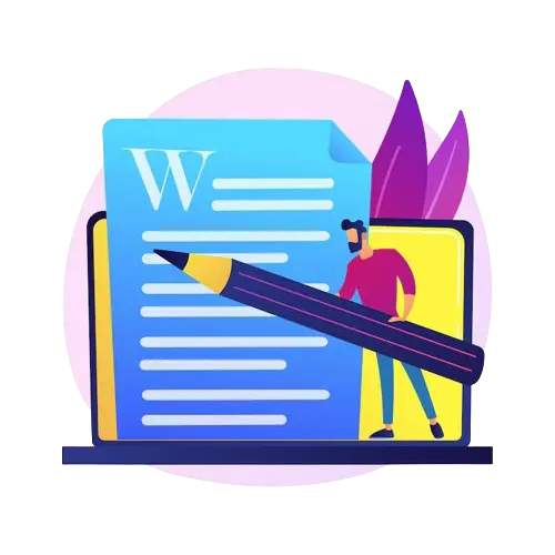 Online word processing document editor with collaboration tools